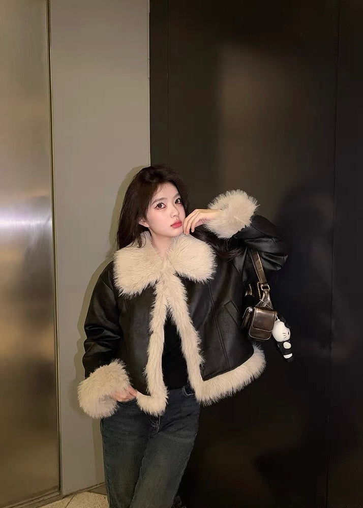 Miel Fur Mustang Jacket