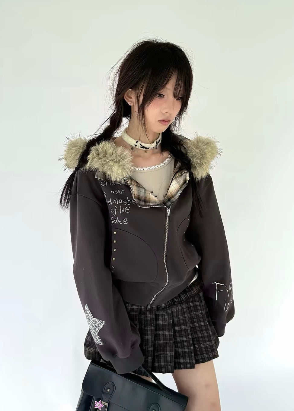 Fate Fur Hood Jacket