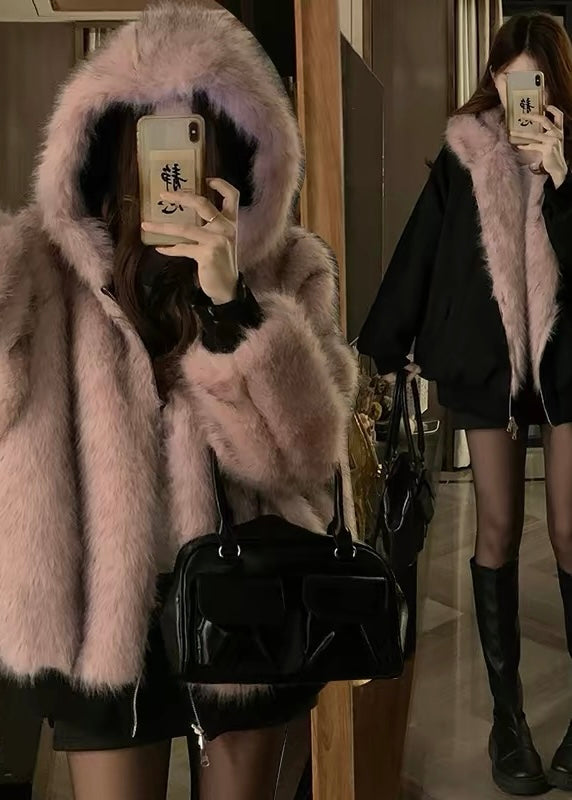 Mirelle Fur Hood Jacket