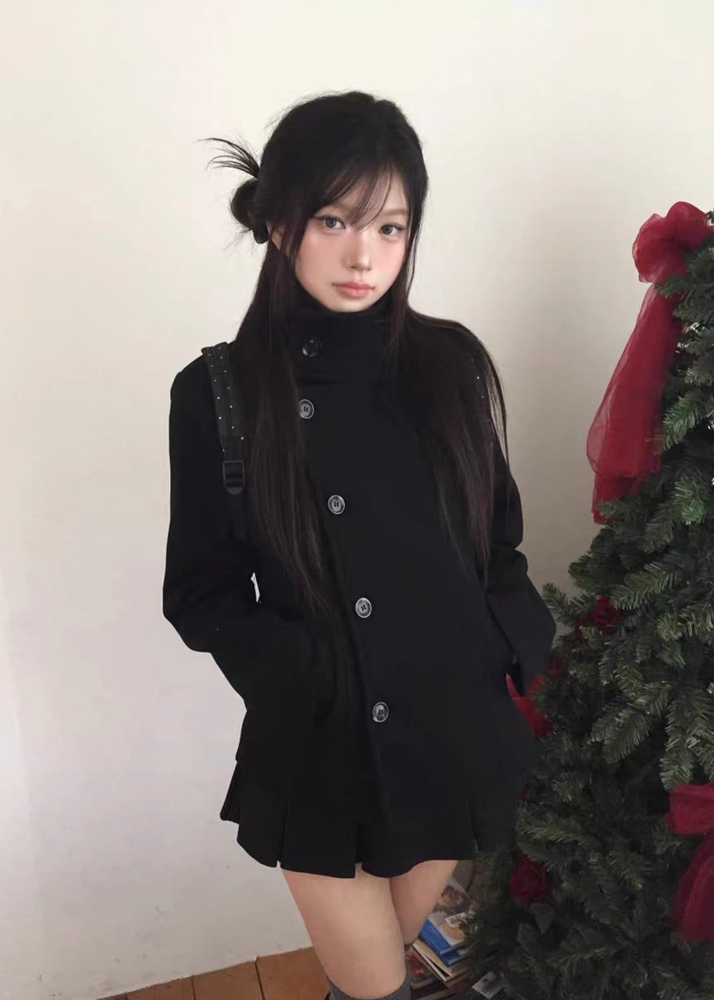 Veyne High Neck Coat