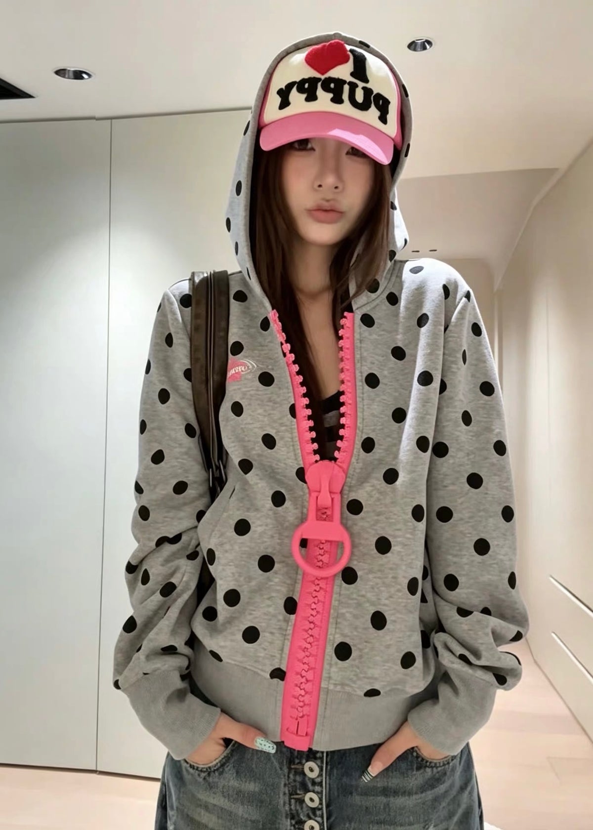Dotty Mega Zip Hoodie