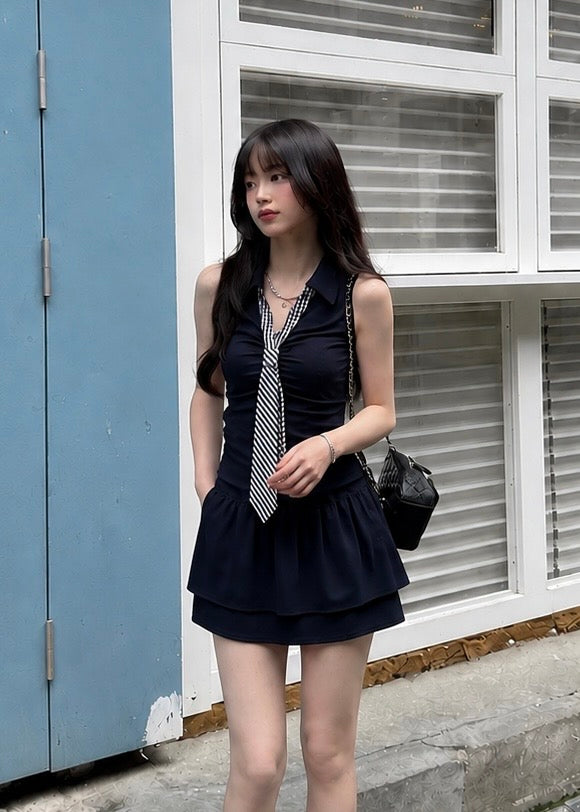 Noir Muse Tie ドレス