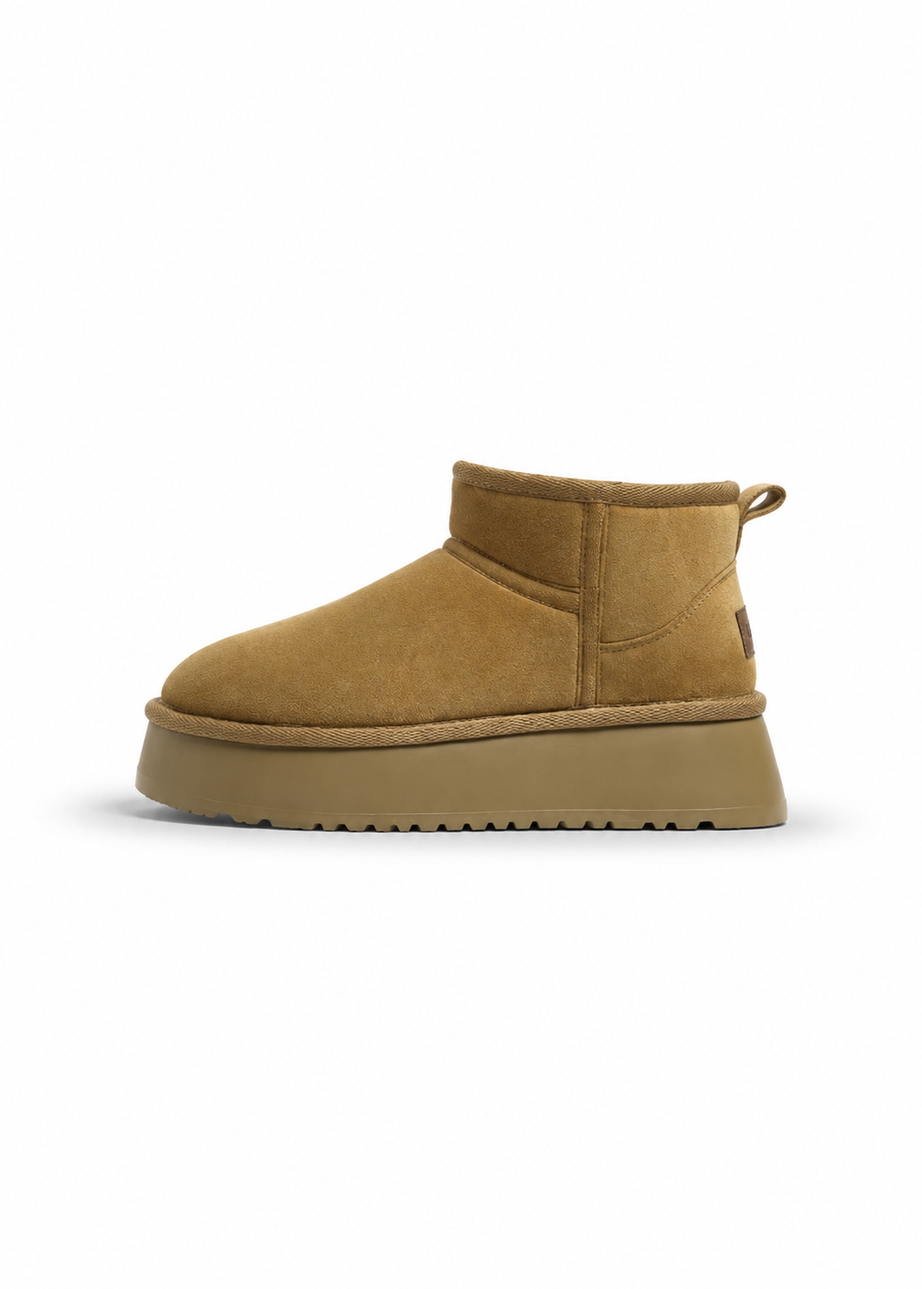 Velora Platform Mouton Boots