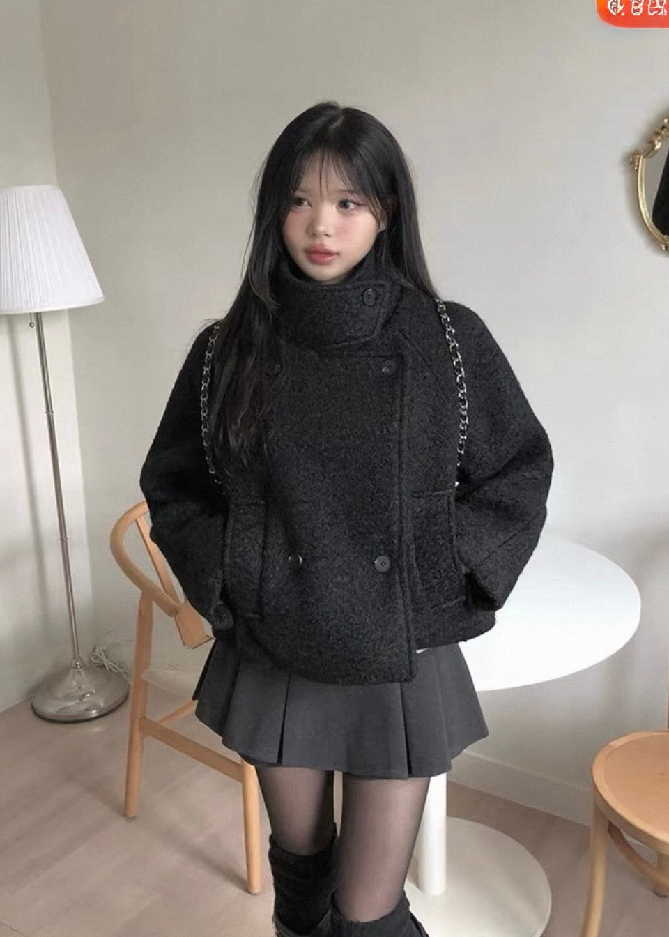 Elvane high neck coat