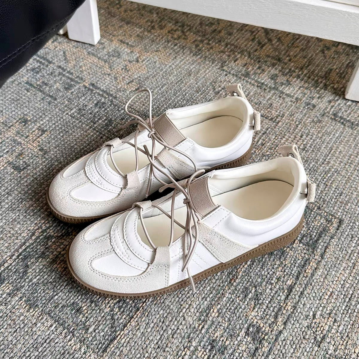 Sugar Ribbon Ballet Sneakers