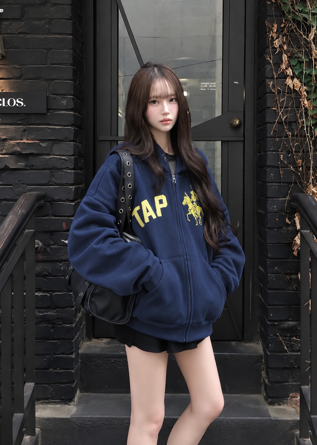 Knight Crest Zip Hoodie