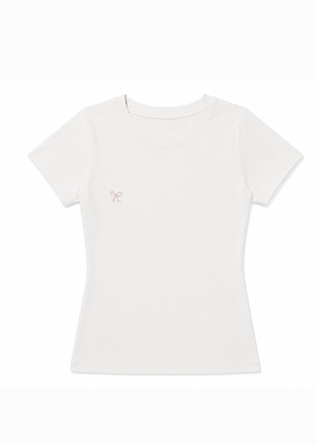 Petit Ribbon Slim T-シャツ