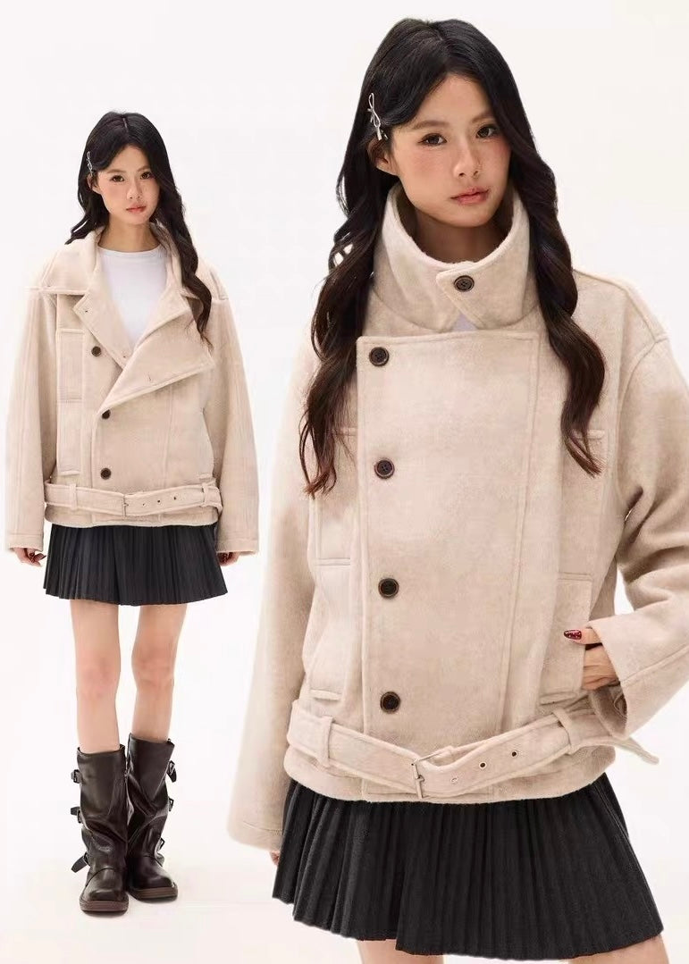Velmora Belt Wool Jacket