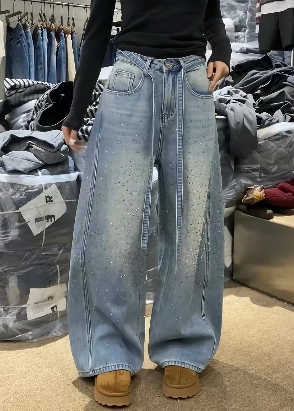 Starlit Drape Denim