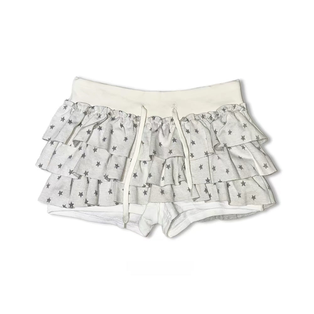 Starry Night Tiered Skort