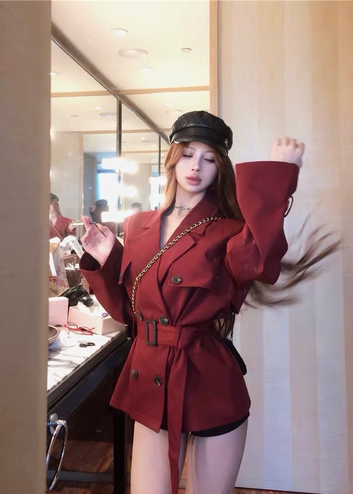 Elise Belted Trench Jacket
