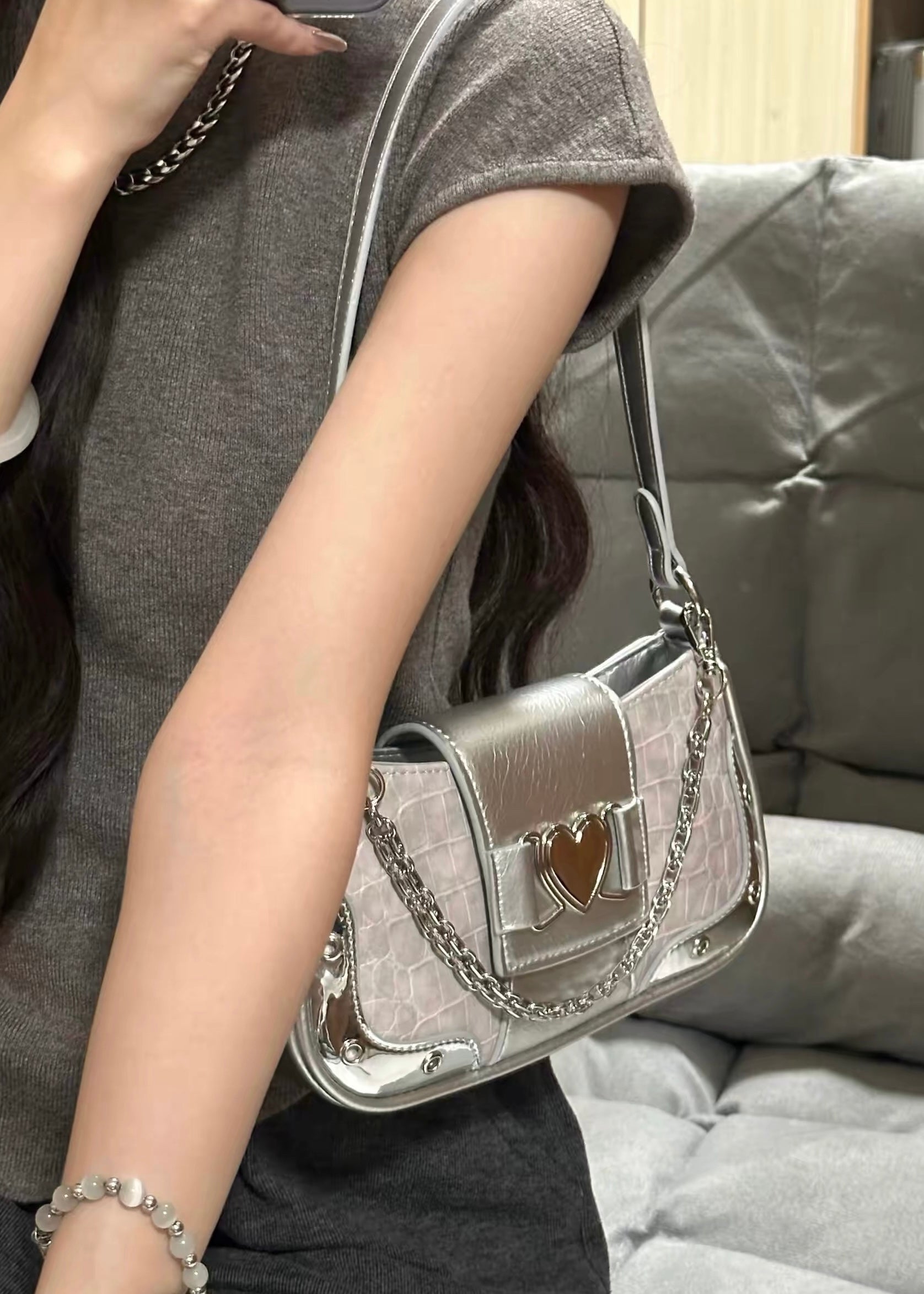 Luvia Heart Bag