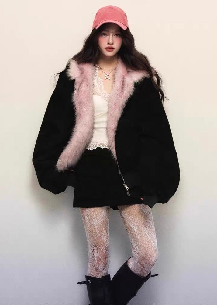 Mirelle Fur Hood Jacket