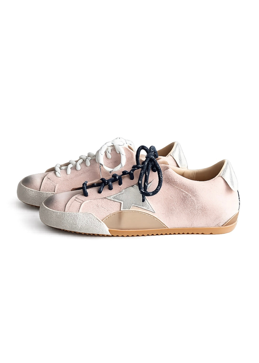 Blush Stardust Vintage Sneakers