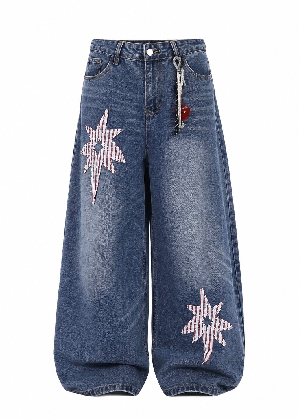 Stellar Patch Baggy Jeans