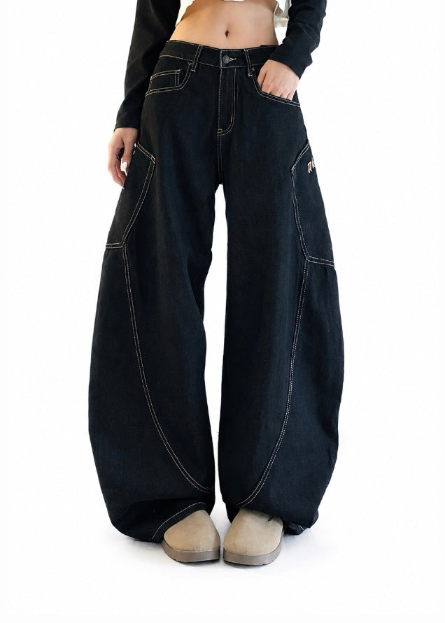Cloud Curve Balloon Jeans