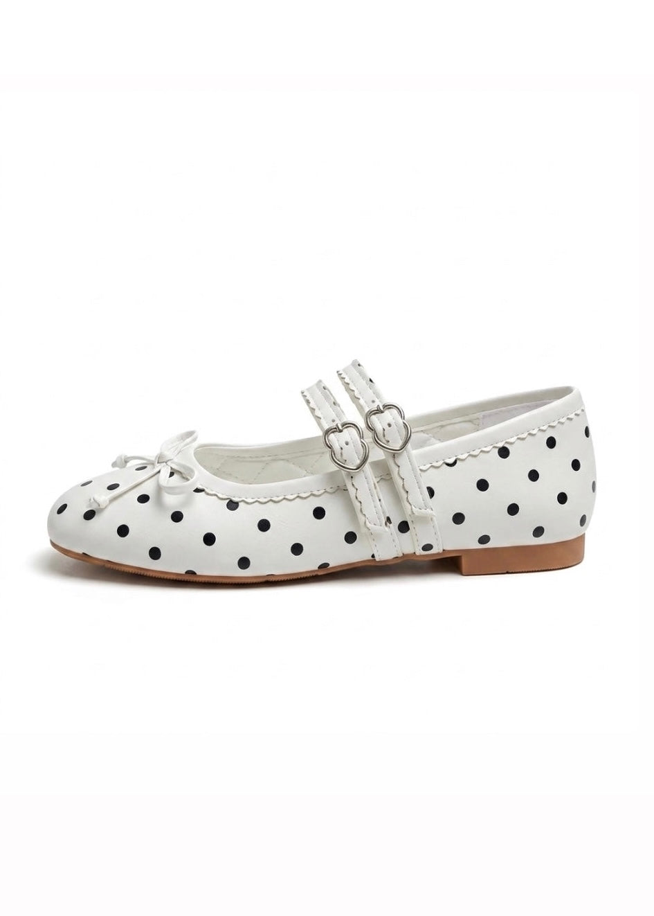 Double Strap Polka Shoes