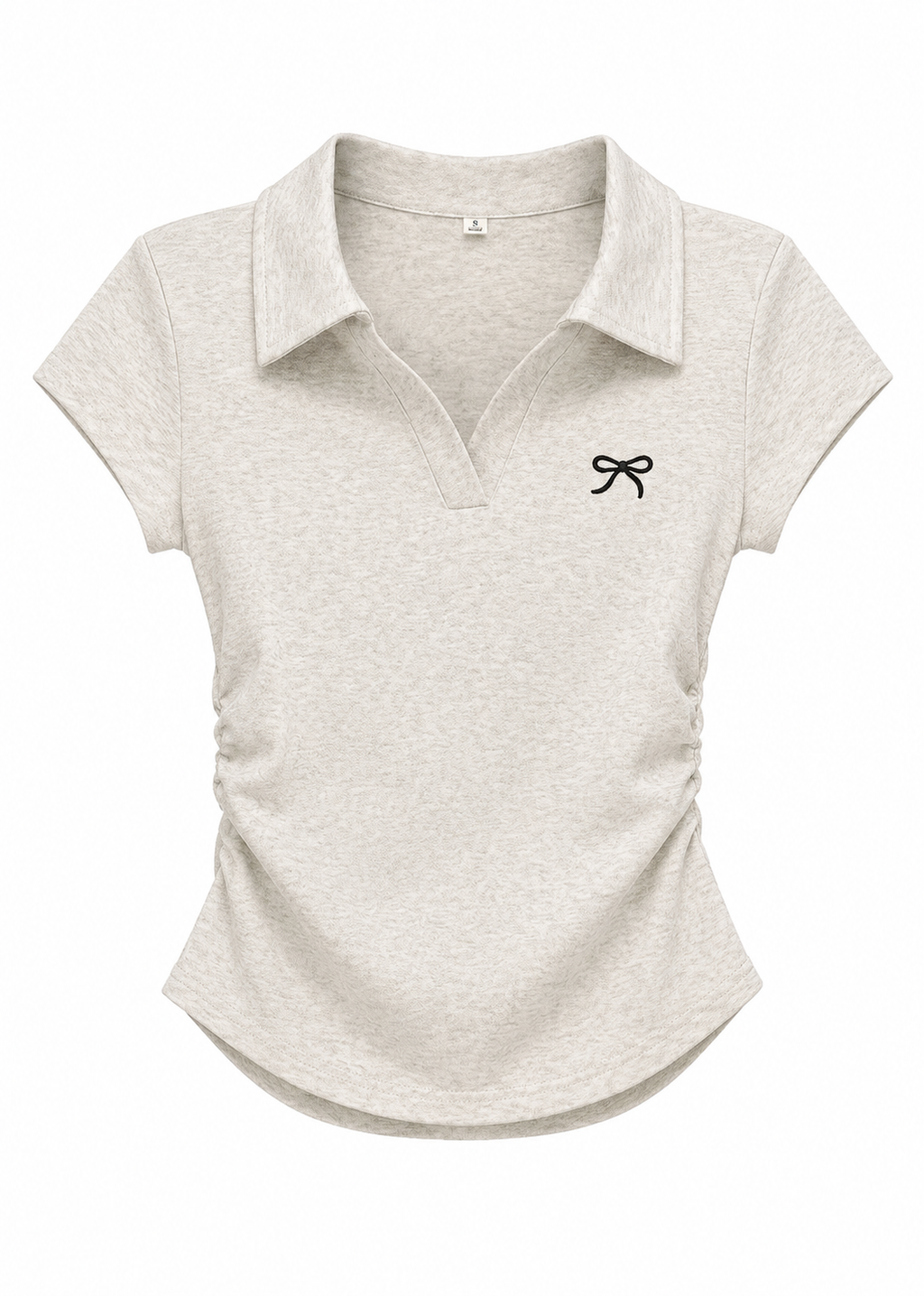 Ribbon Polo トップス