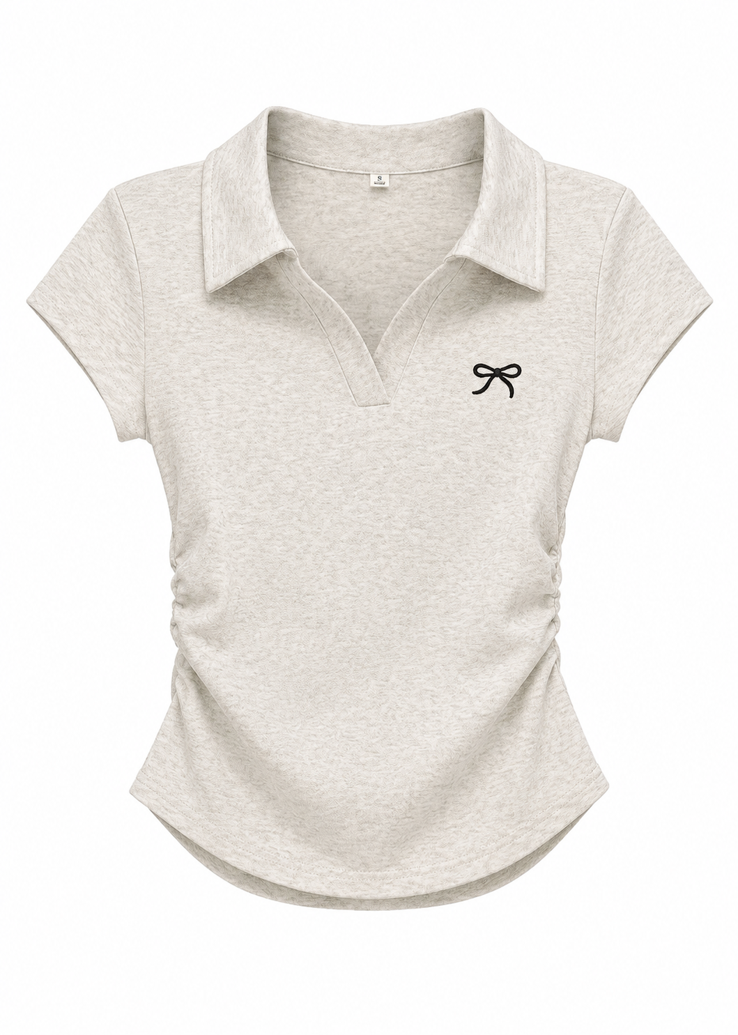 Ribbon Polo トップス