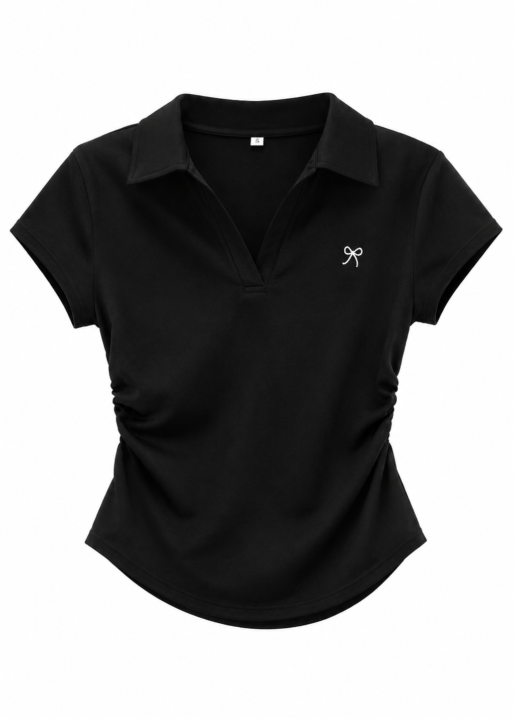 Ribbon Polo トップス
