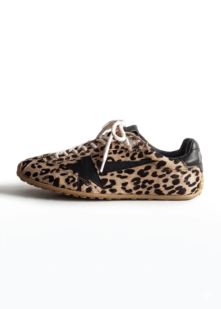Noir-Purr Sneakers