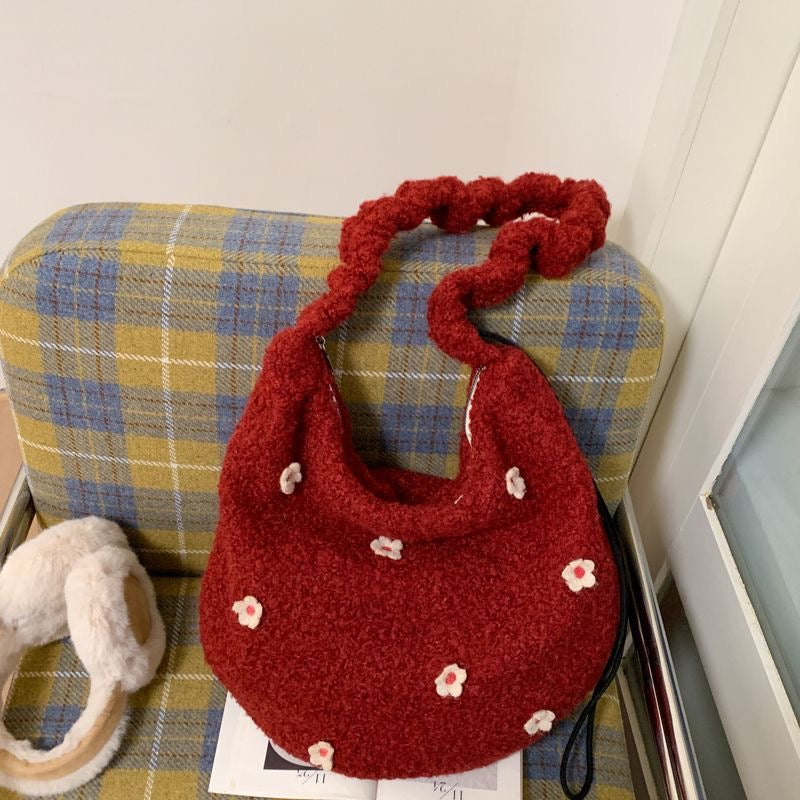 Fluffy Blossom トートバッグ