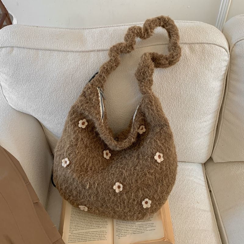 Fluffy Blossom トートバッグ