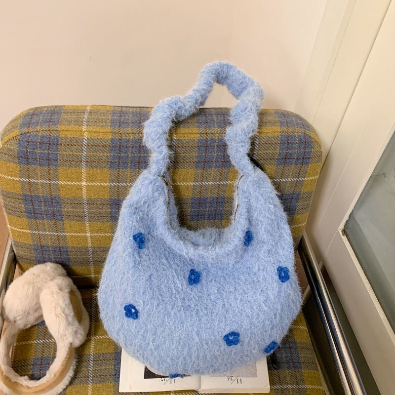 Fluffy Blossom トートバッグ