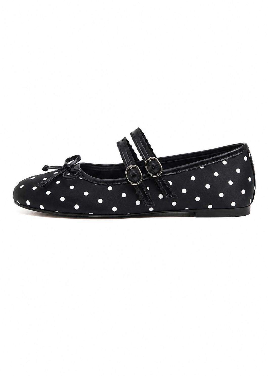 Double Strap Polka Shoes