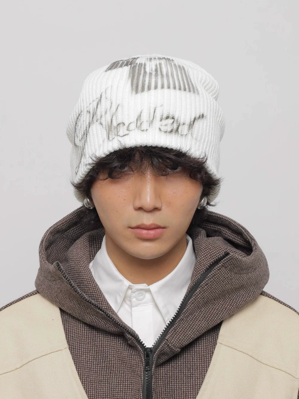 Y2K Street Spray Beanie