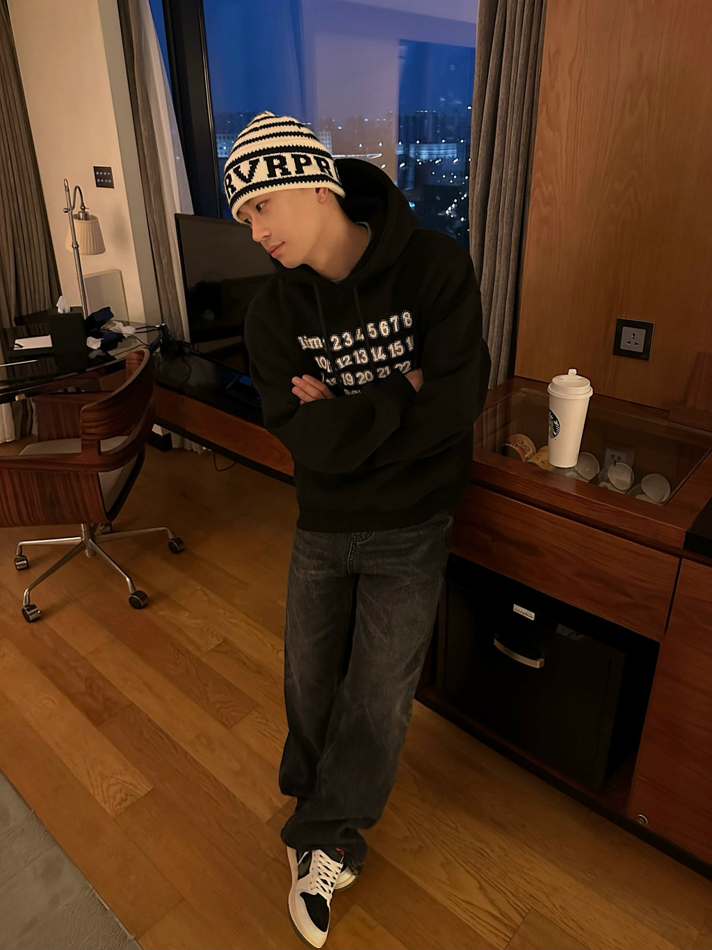 Uniike ABC Thick Knit Beanie