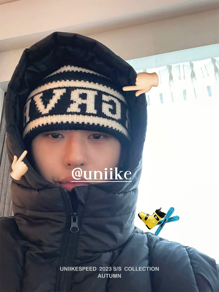 Uniike ABC Thick Knit Beanie