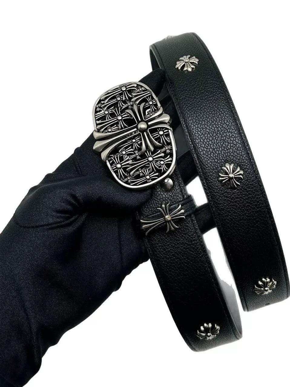 Cross Star Punk Belt