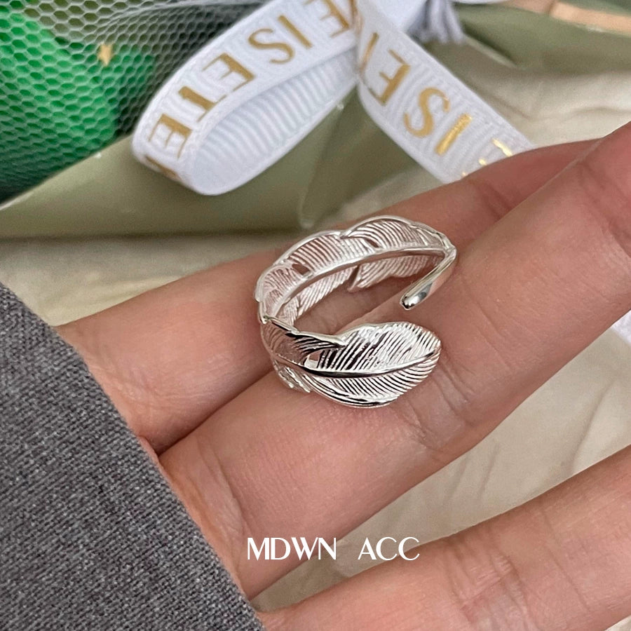 Naples Night Silver Cats Eye Ring