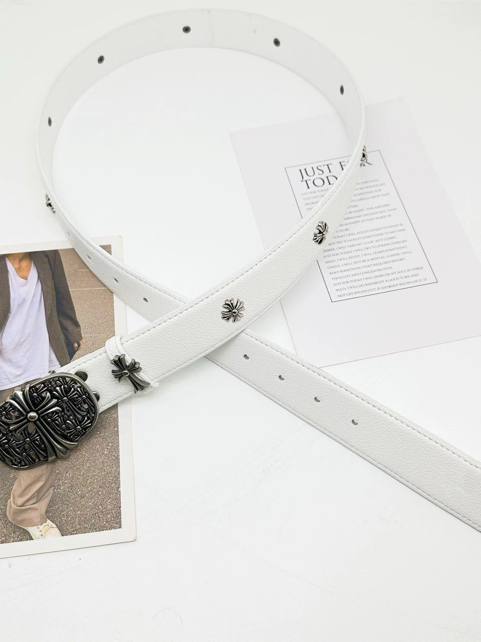 Cross Star Punk Belt