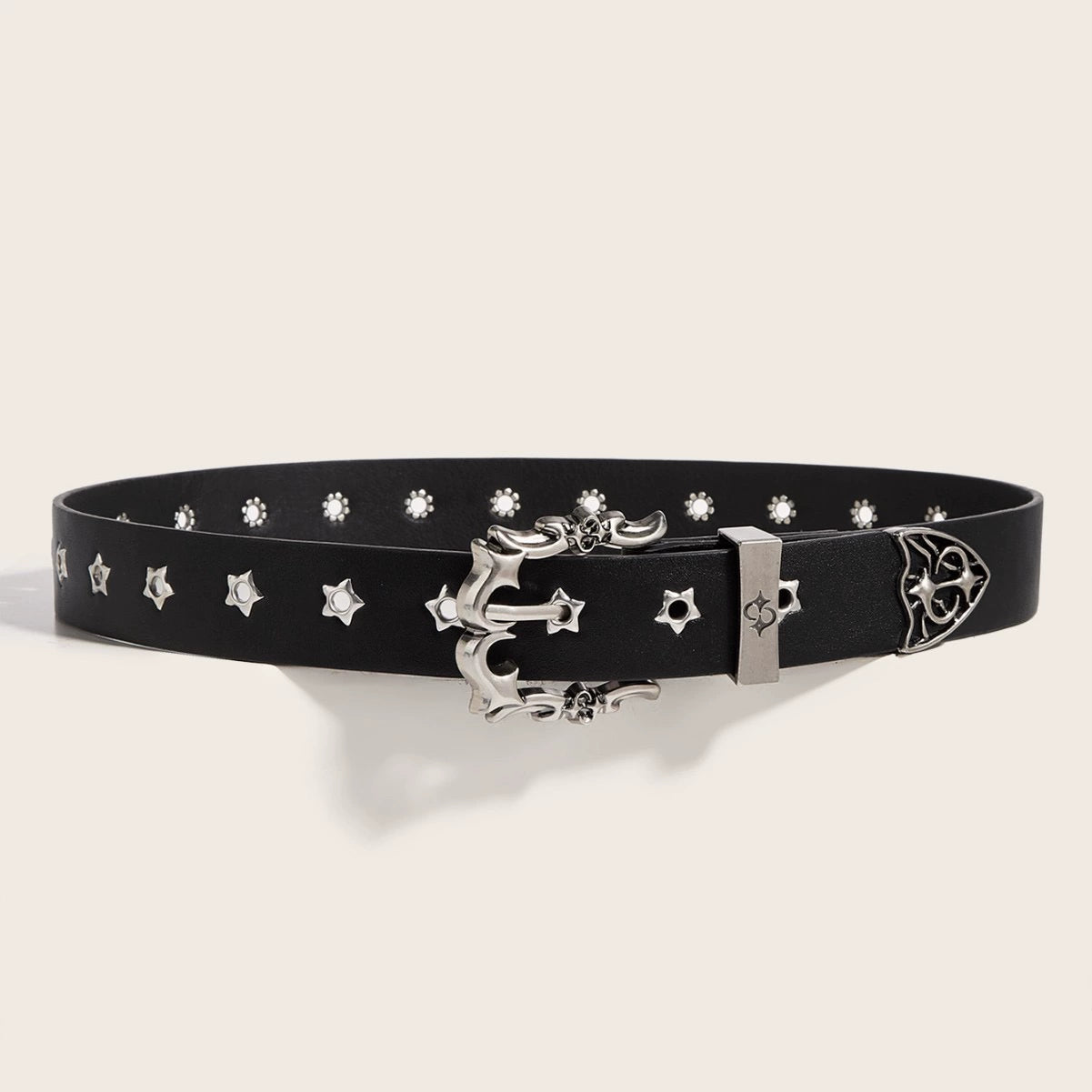 Dark Punk Star Belt