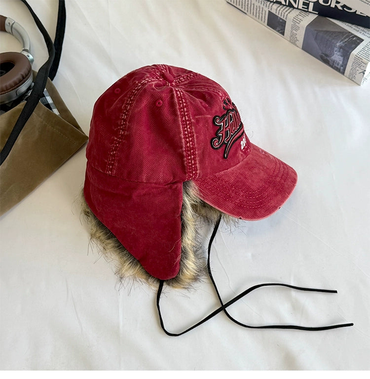 Retro Furry Earflap Hat
