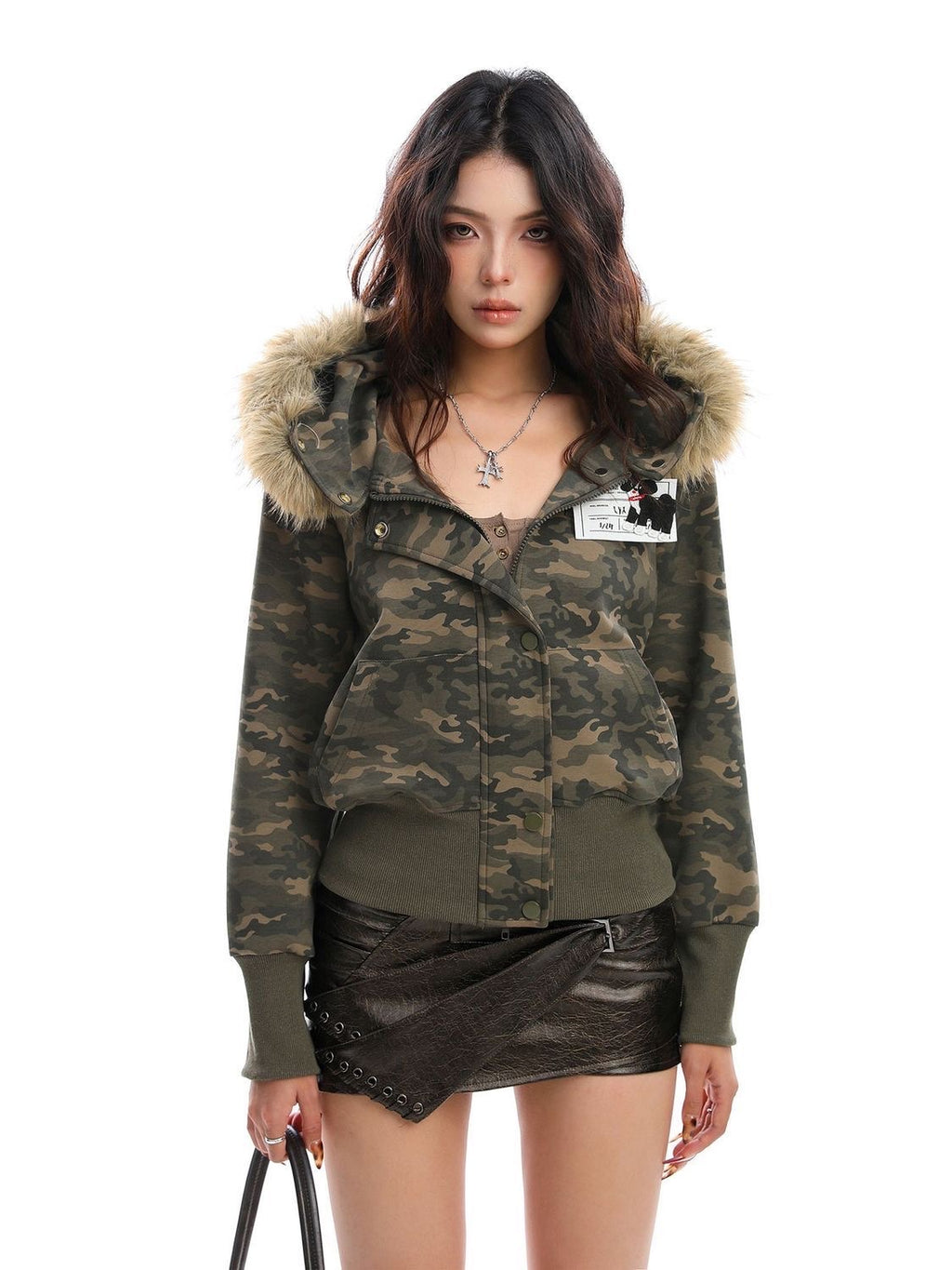 Wildcard Camo Zip-Up