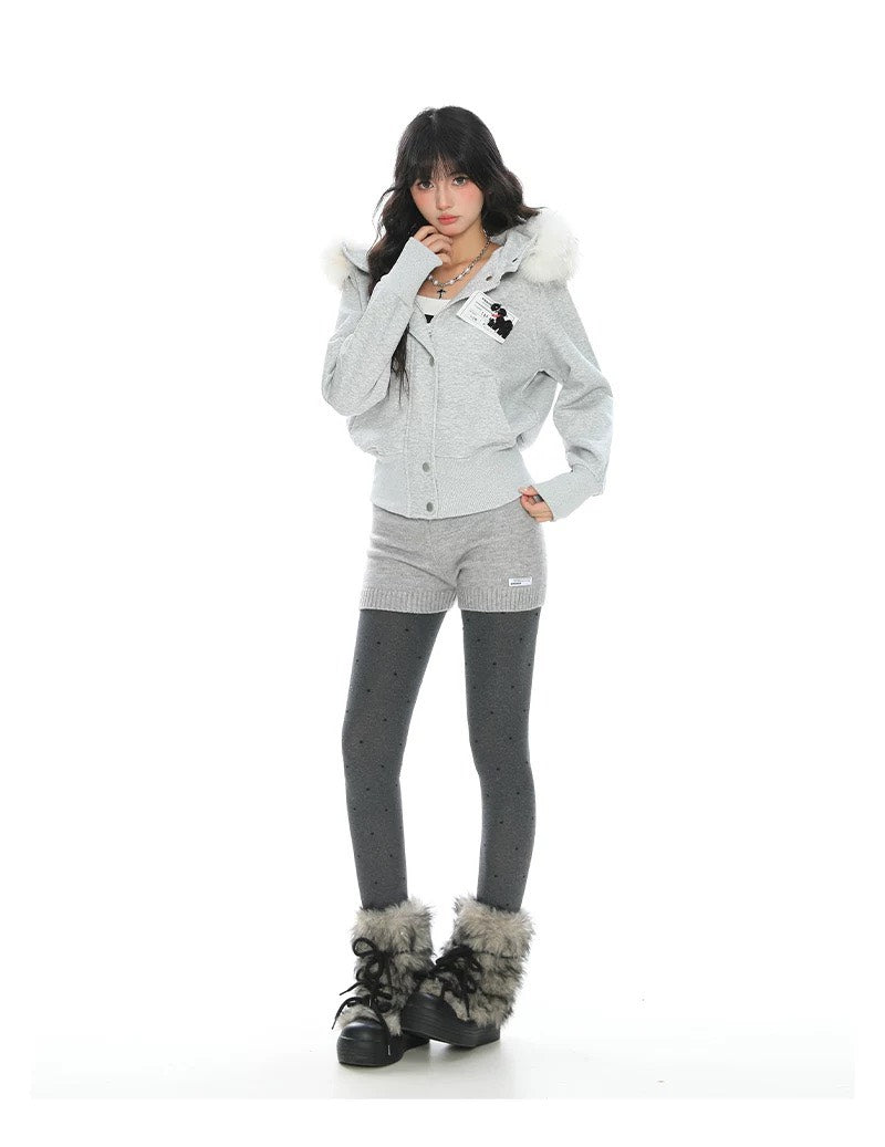 Street-Ops Fur-Trimmed Zip-up