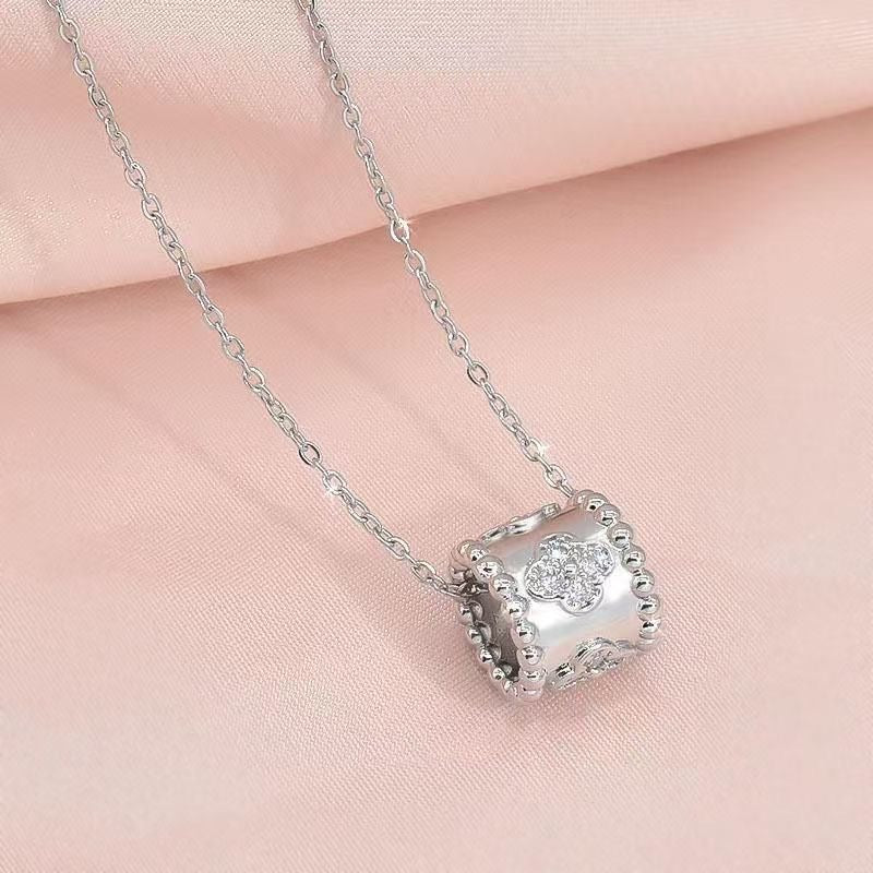 Eternal Bloom Barrel Necklace