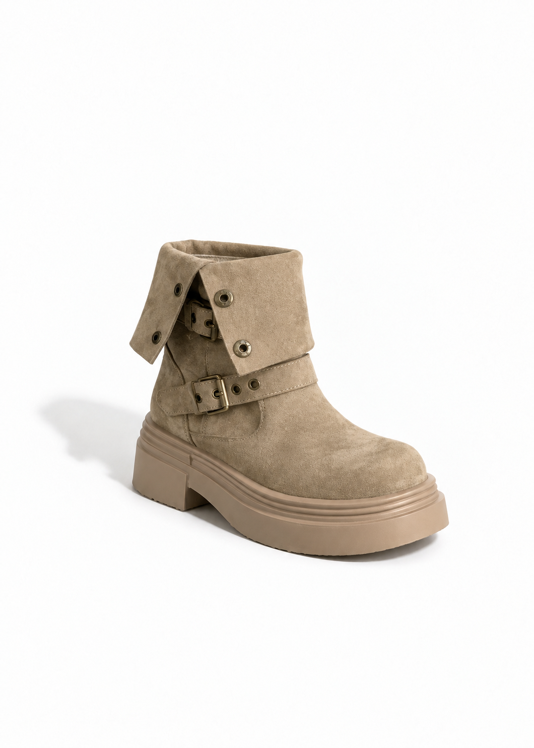 Velmora Fold Belt Boots