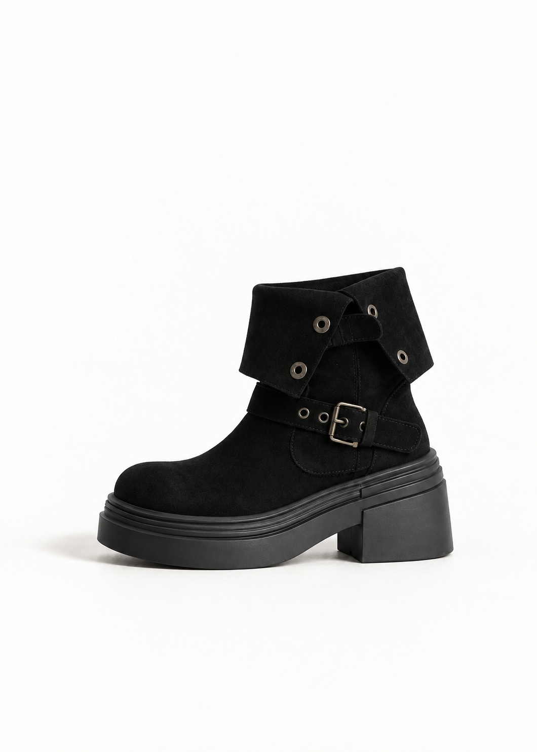 Velmora Fold Belt Boots