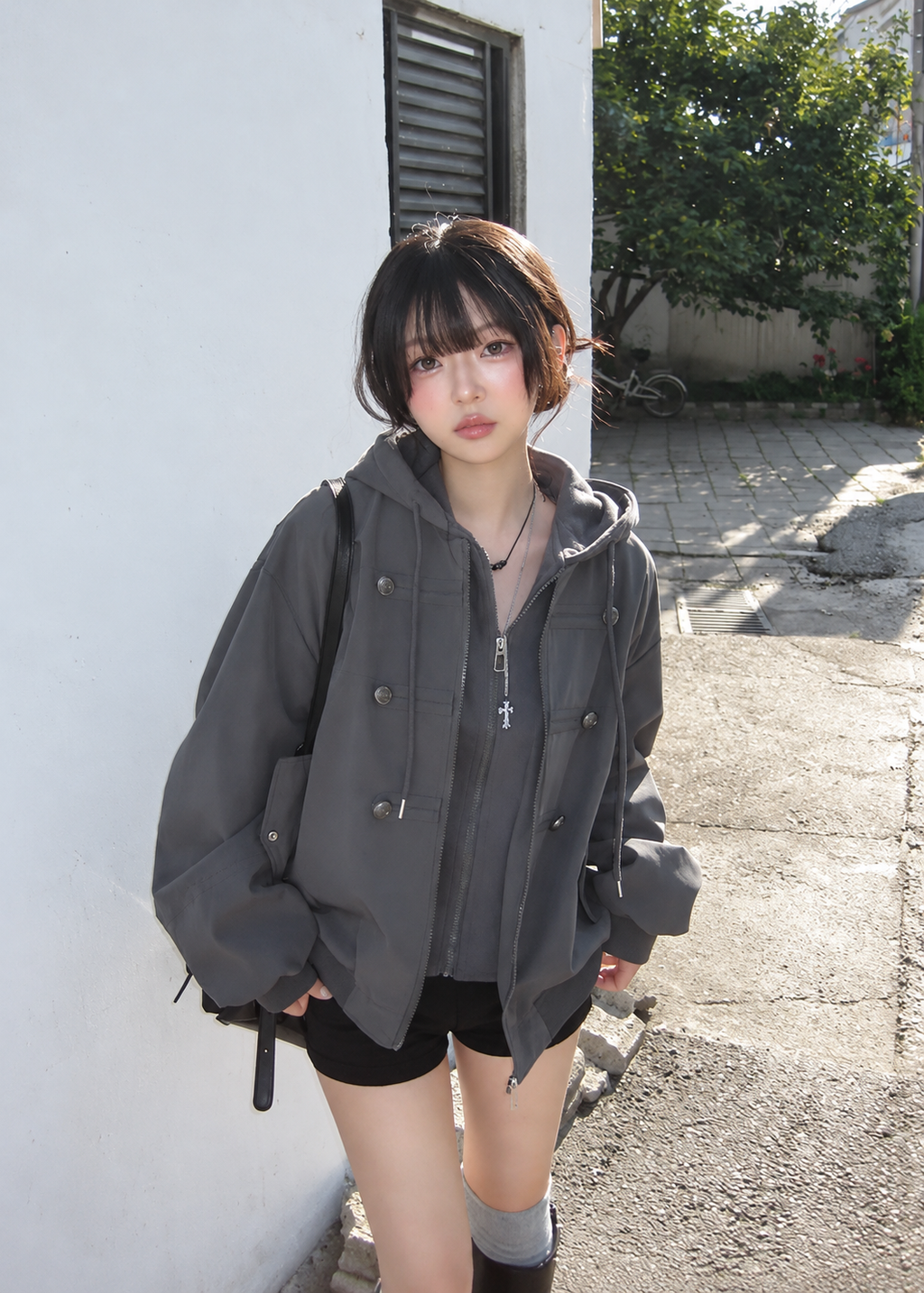 Veyra Double Hood Jacket