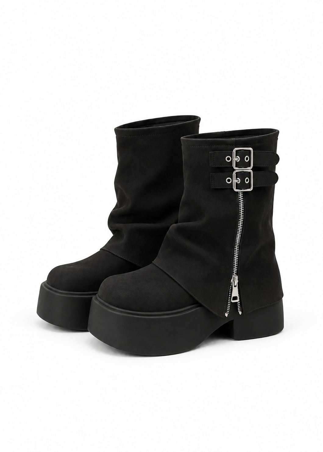 Velora Double Buckle Boots