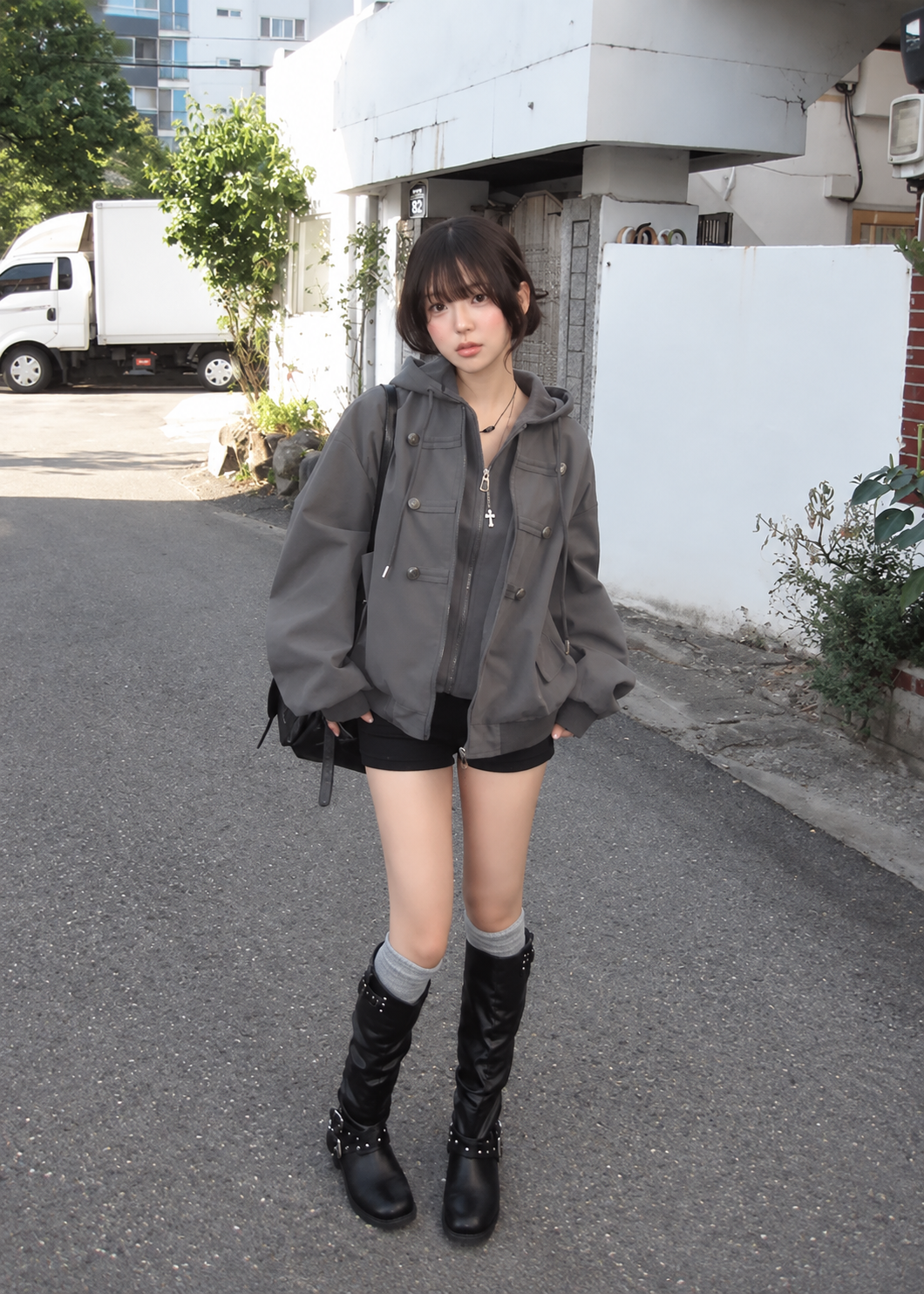 Veyra Double Hood Jacket