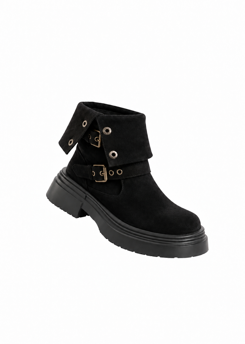 Velmora Fold Belt Boots