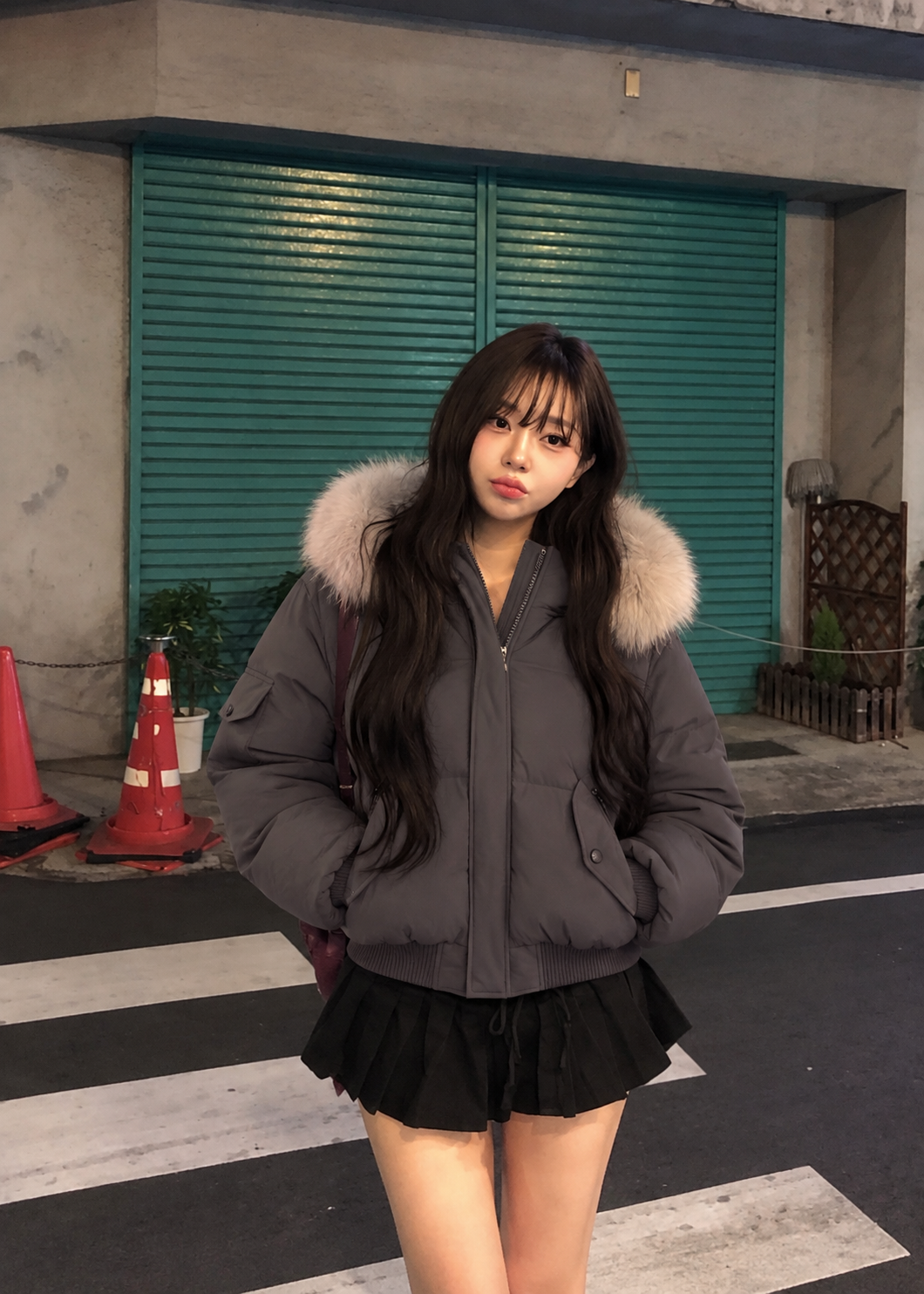 Velmira Luxe Fur Puffer Jacket
