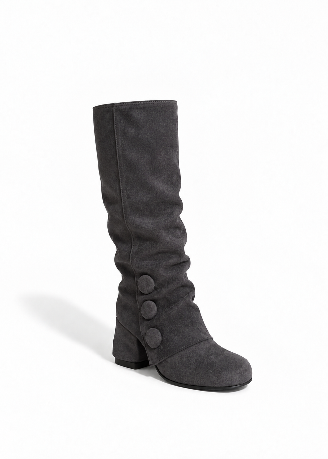 Velmora Button Slouch Boots