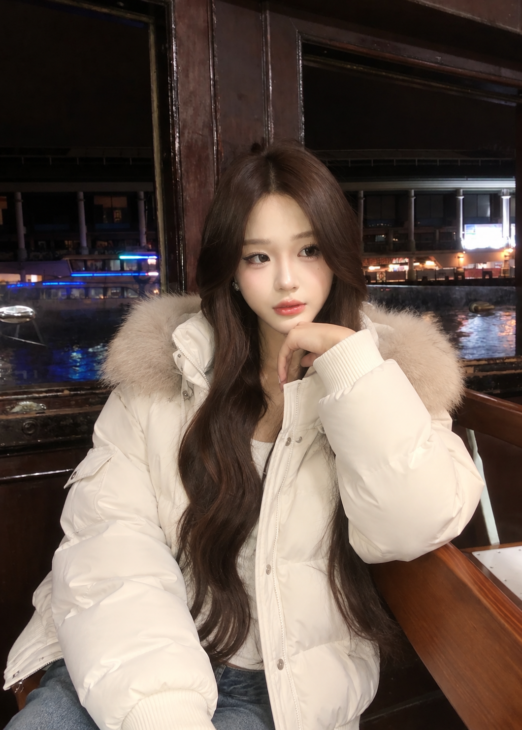 Velmira Luxe Fur Puffer Jacket