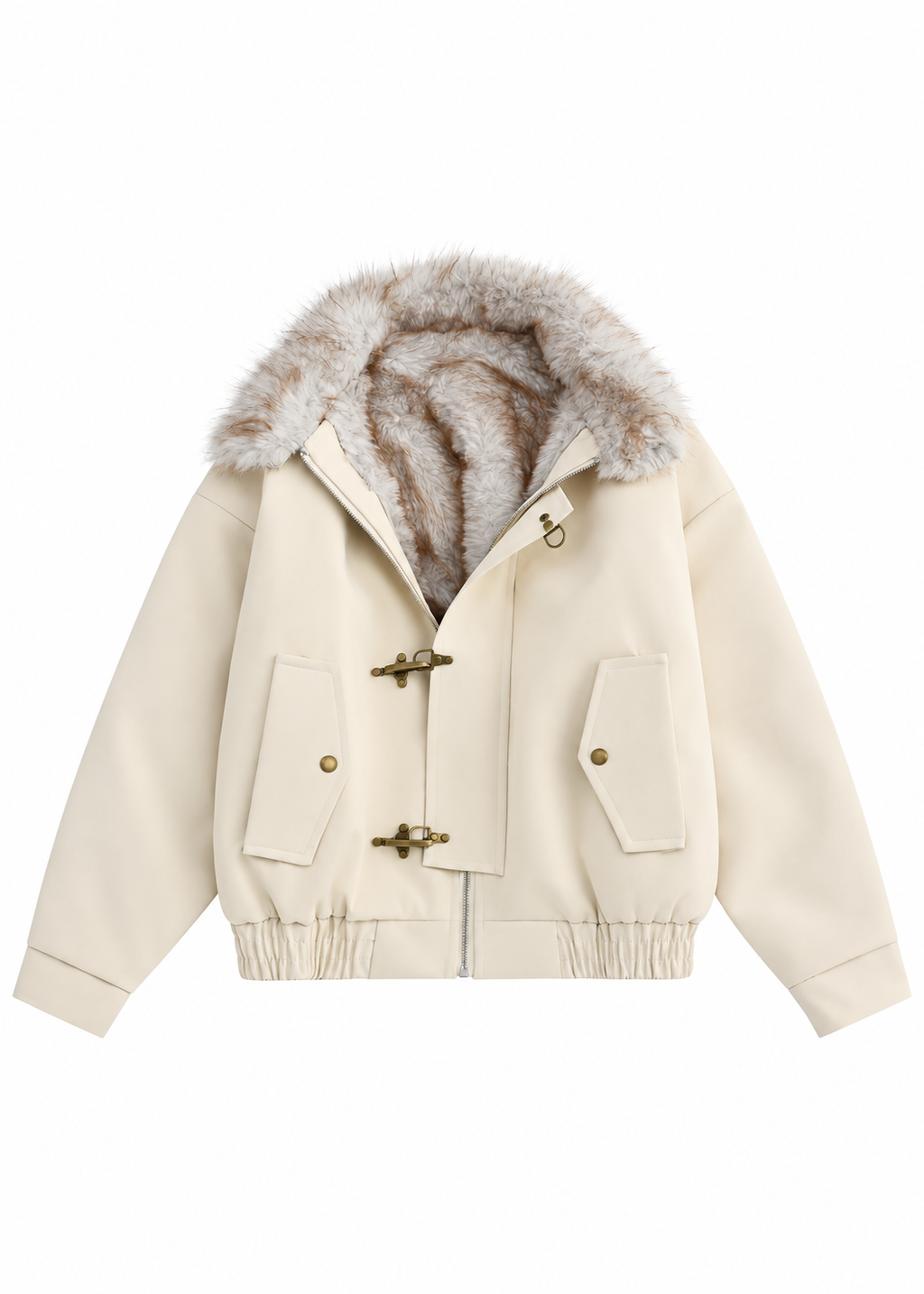 Velmora Fur Hood Jacket